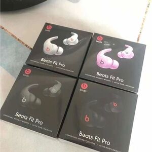 Beats Fit Pro Wireless Earbuds - Black, White, Pink